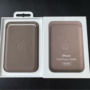 Authentic Apple iPhone FineWoven Wallet